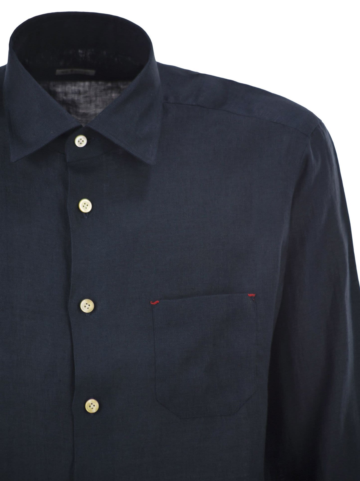 Kiton Men Tailored Linen Shirt KITON