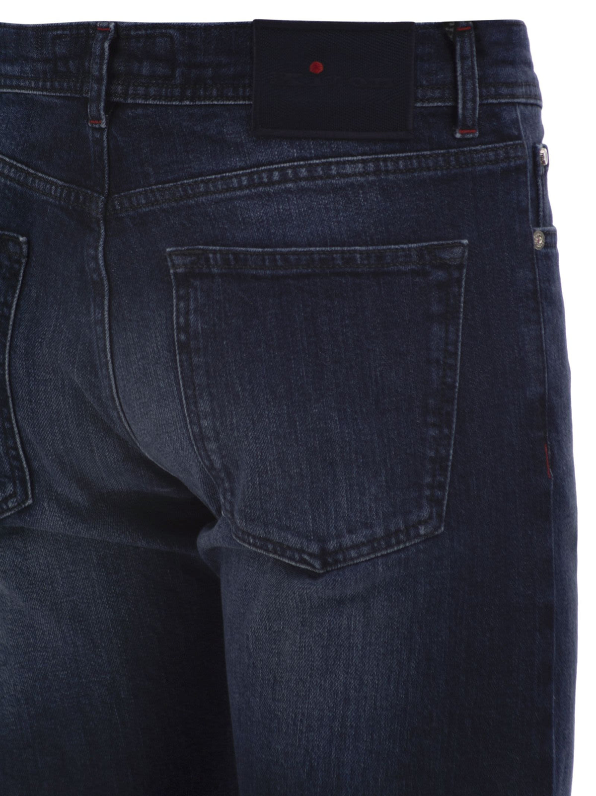 Kiton Men Five-Pocket Stretch Denim Jeans KITON