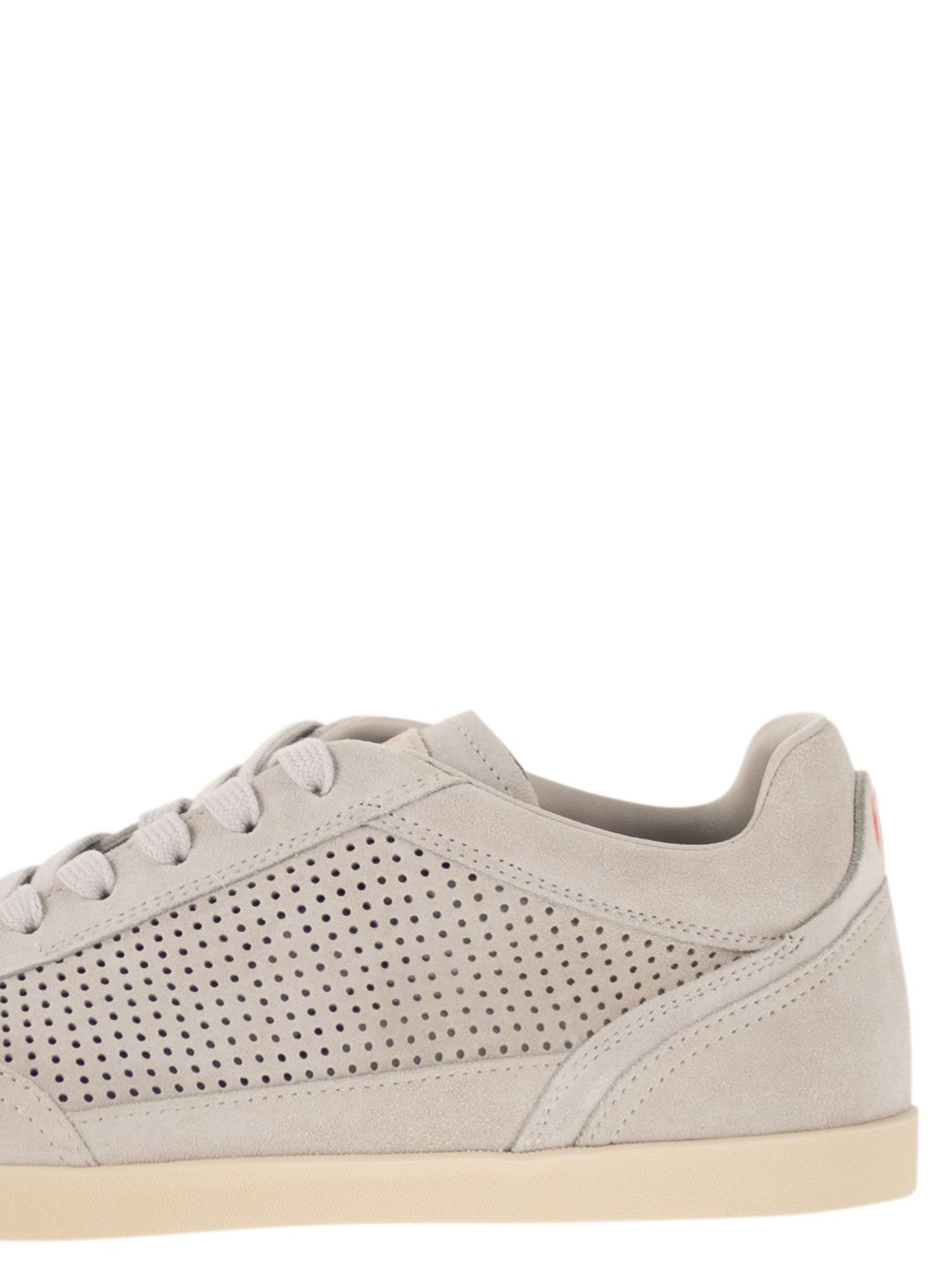 Kiton Men Perforated Calfskin Sneakers KITON