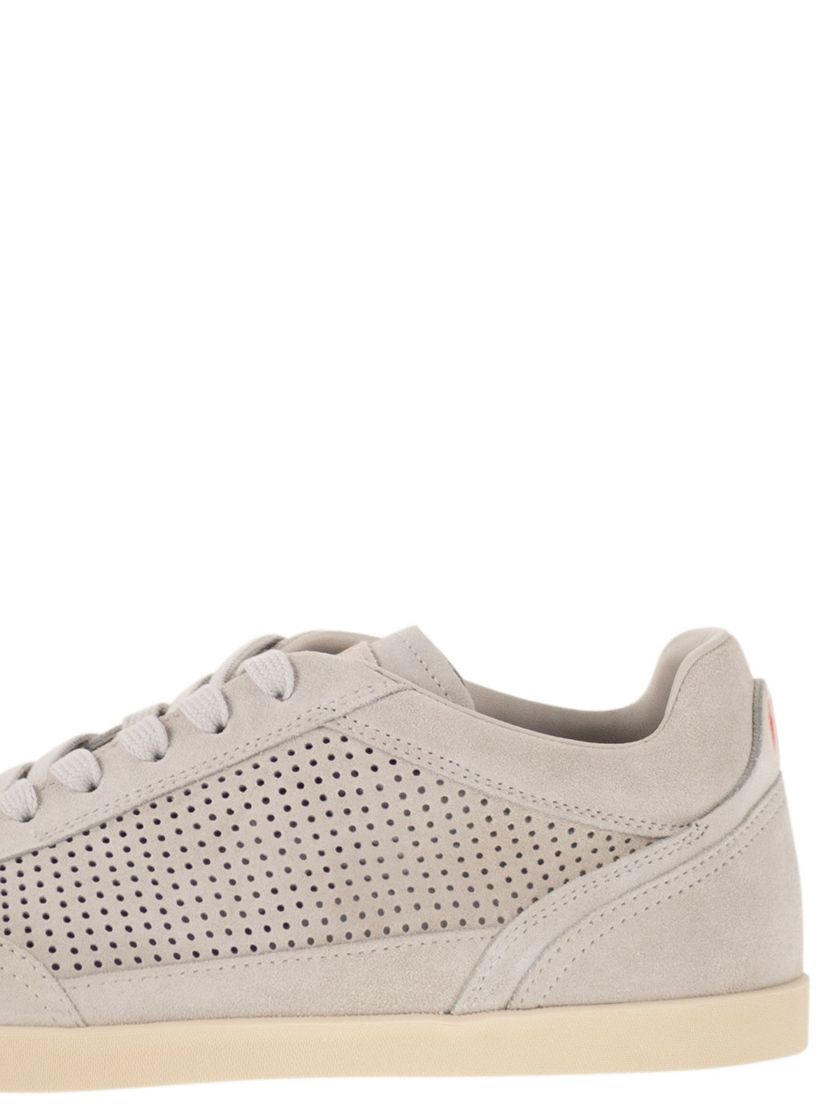Kiton Men Perforated Calfskin Sneakers KITON