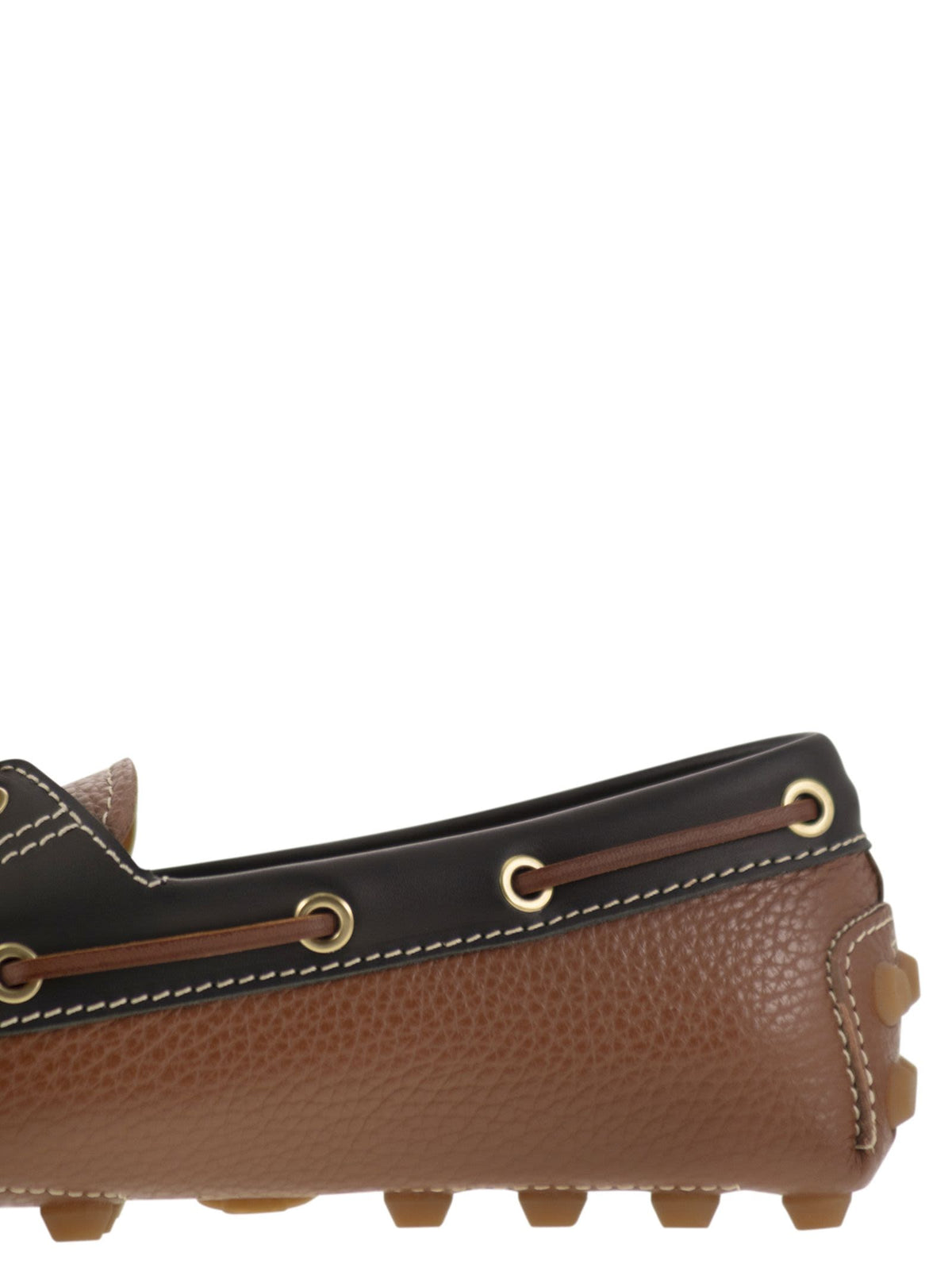 Tod's Women Leather Boat Bubble Grommet TOD'S
