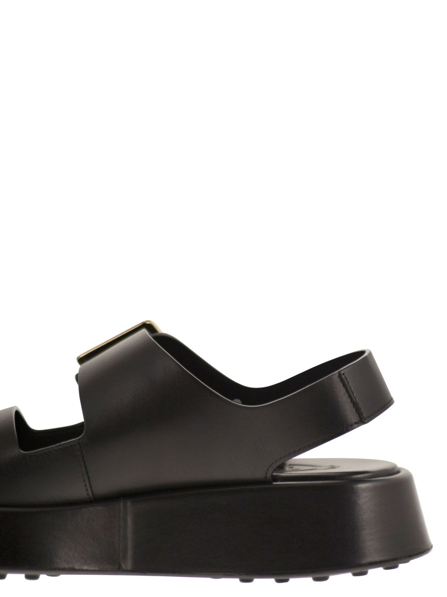 Tod's Women Leather Sandal With Buckle TOD'S