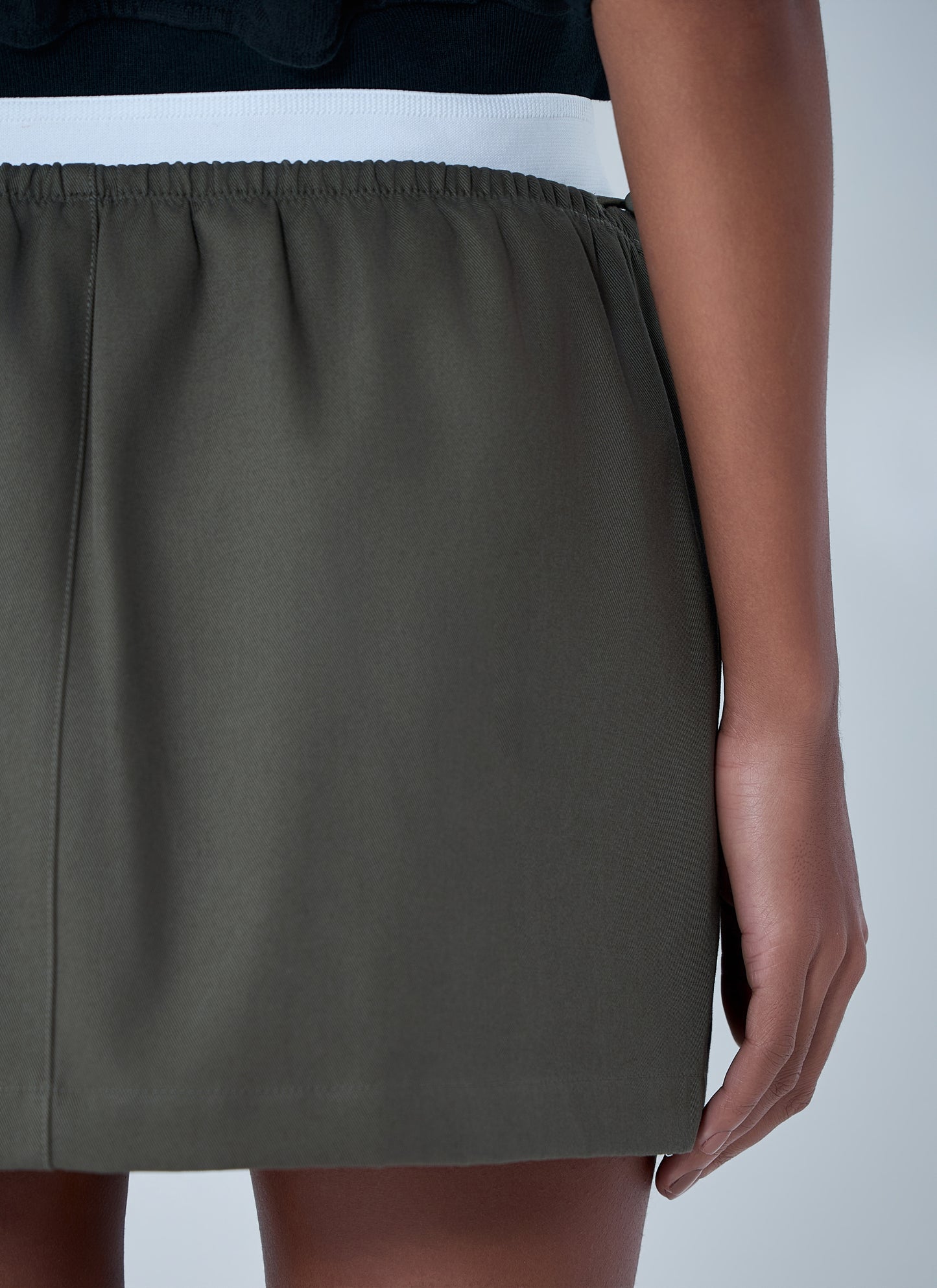 Alexander Wang Women Elasticated Waist Mini Skirt ALEXANDER WANG