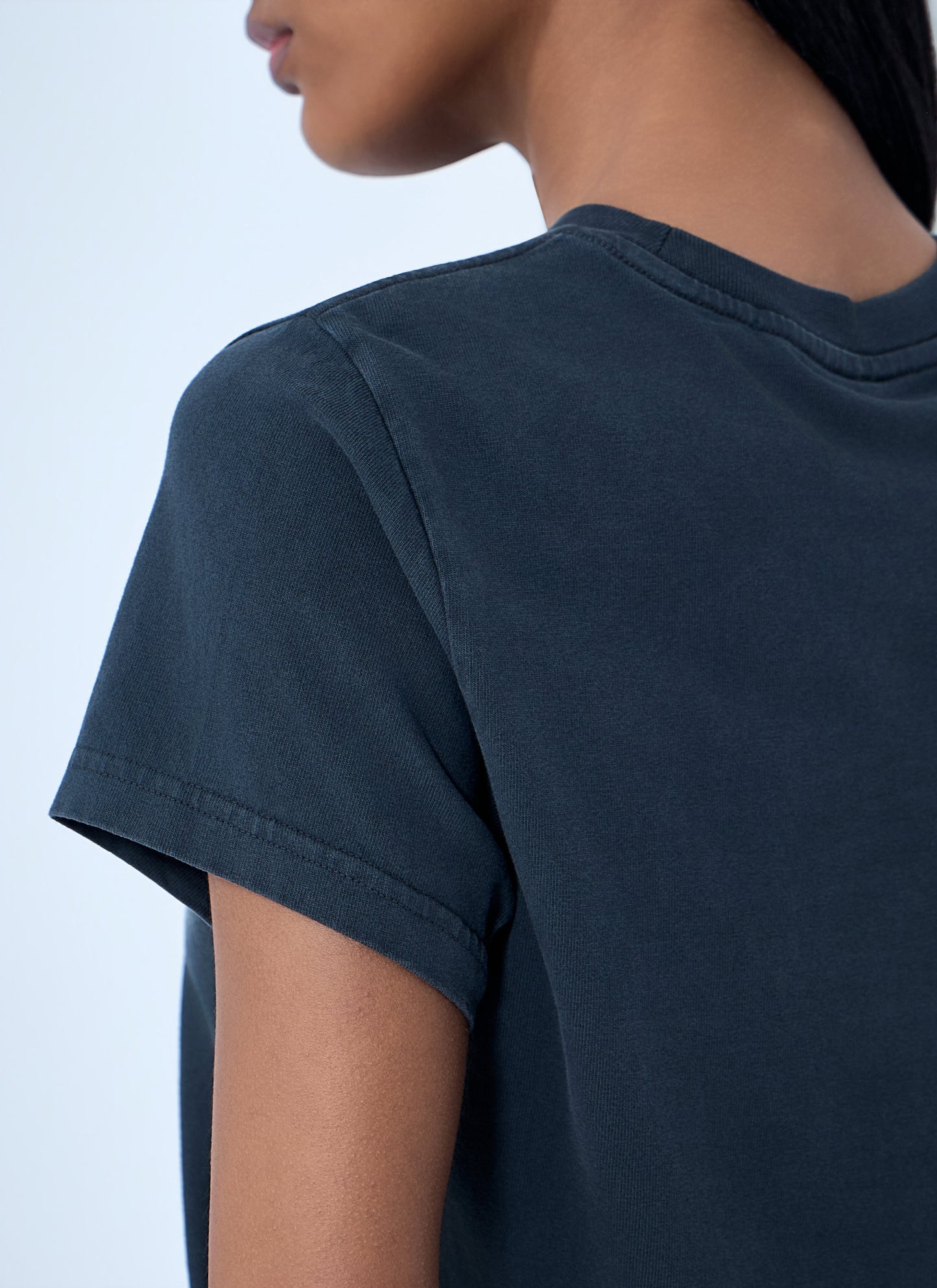 Alexander Wang Women Cotton Jersey Logo T-Shirt ALEXANDER WANG