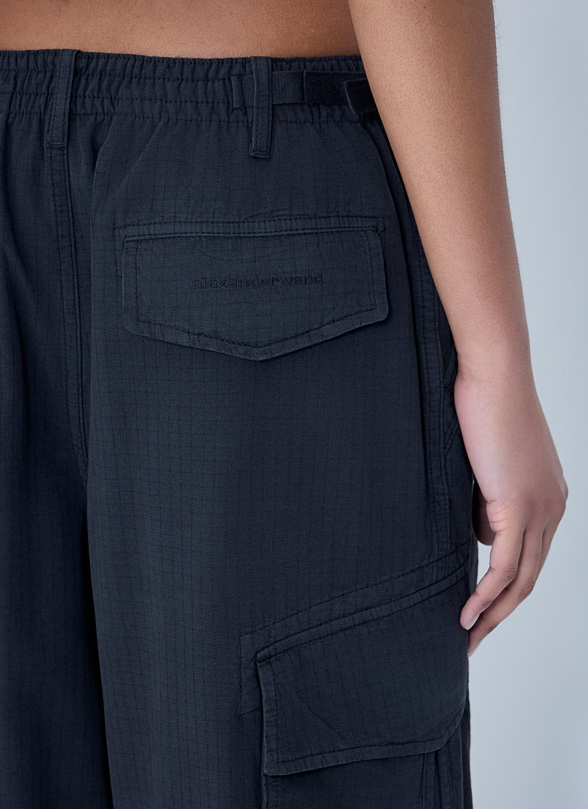 Alexander Wang Women Drawstring Cargo Trousers ALEXANDER WANG