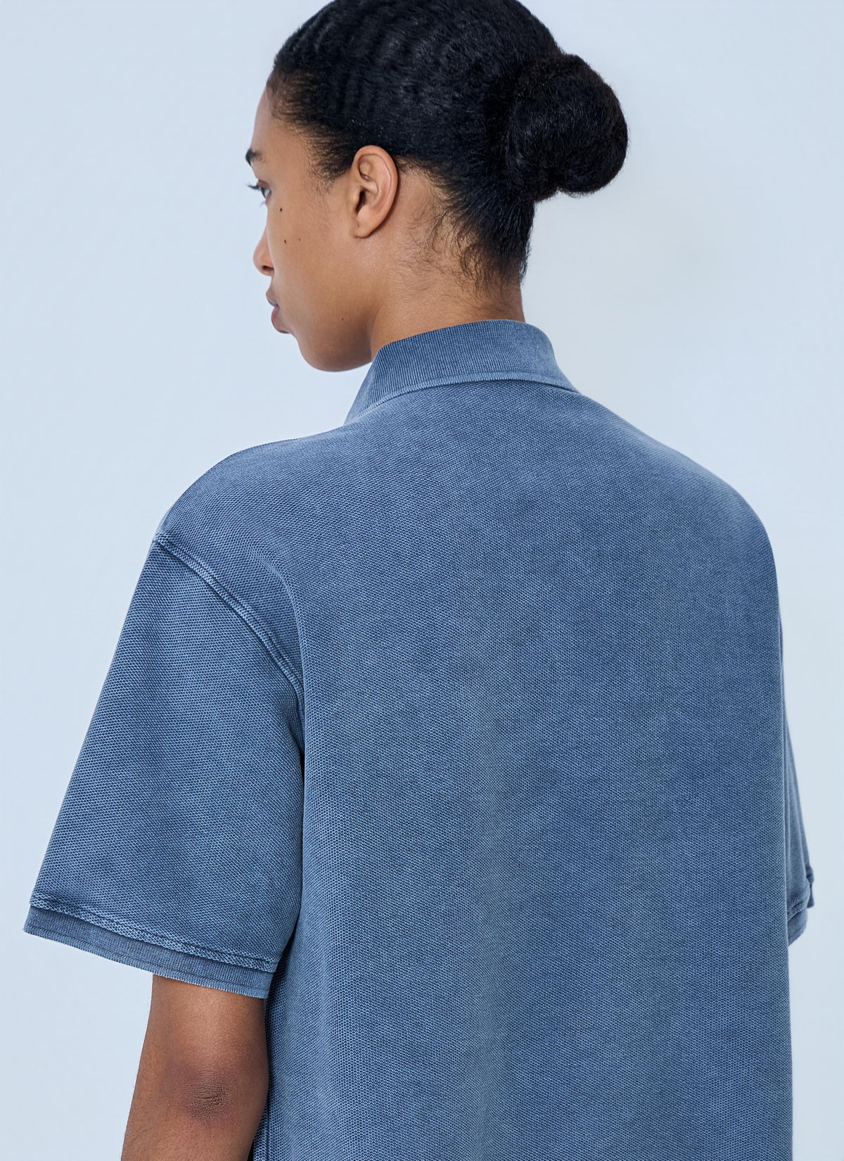 Alexander Wang Women Cropped Piqué Polo T-Shirt ALEXANDER WANG