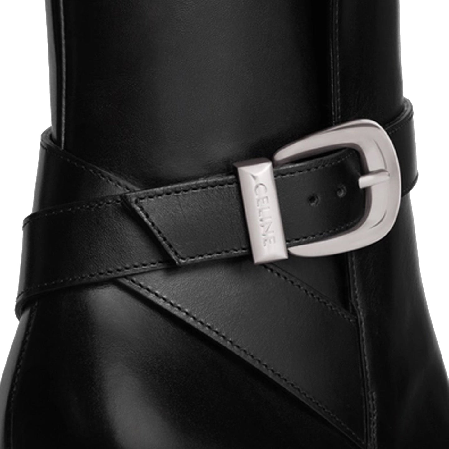 Celine Jodphur Leather Boots Women CELINE