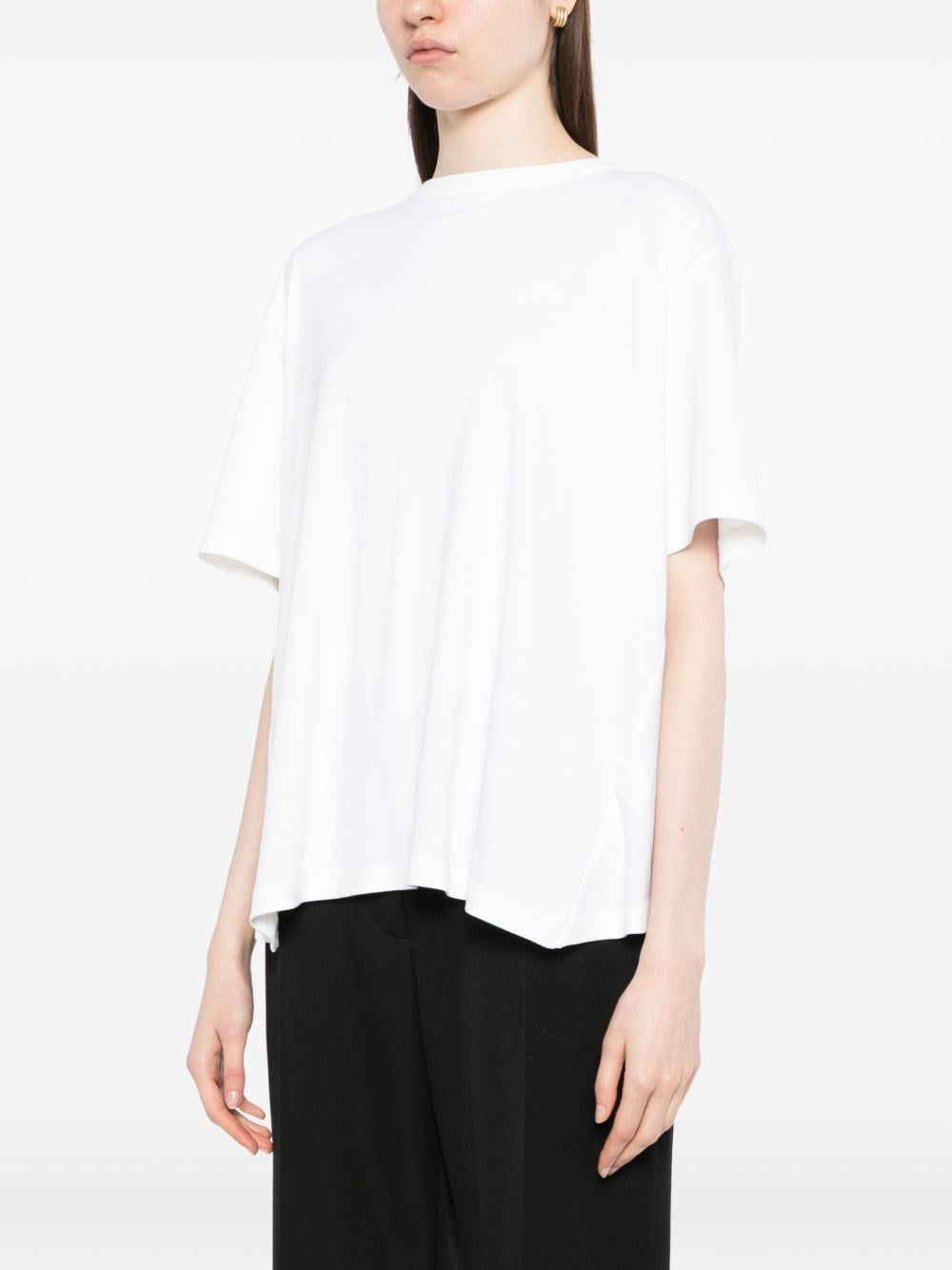 Jacquemus Women Cotton And Silk T-Shirt JACQUEMUS