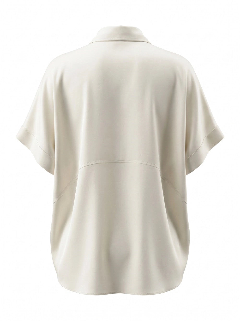 Brunello Cucinelli Women Short Sleeves Silk Shirt BRUNELLO CUCINELLI