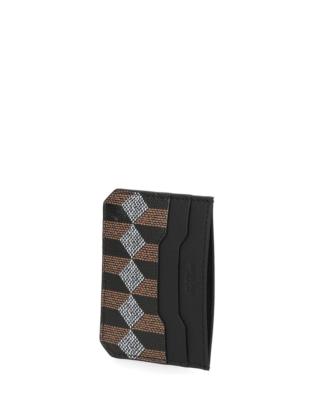 Au Depart Women Printed Leather Card Holder AU DEPART