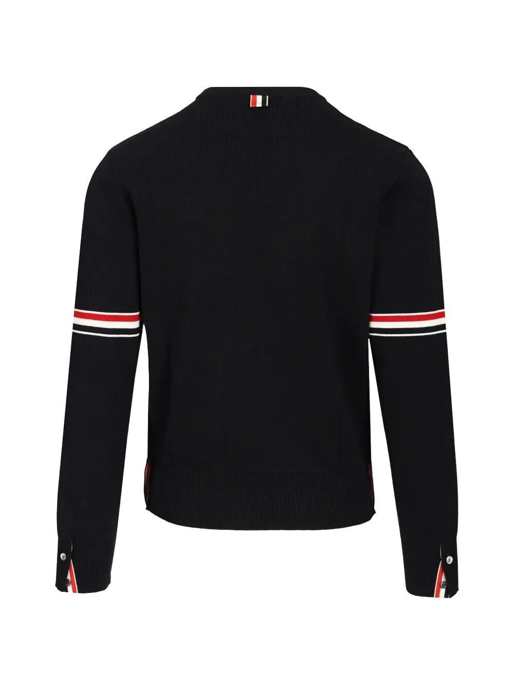 Thom Browne Men Milano Stitch Crew Neck Sweater THOM BROWNE