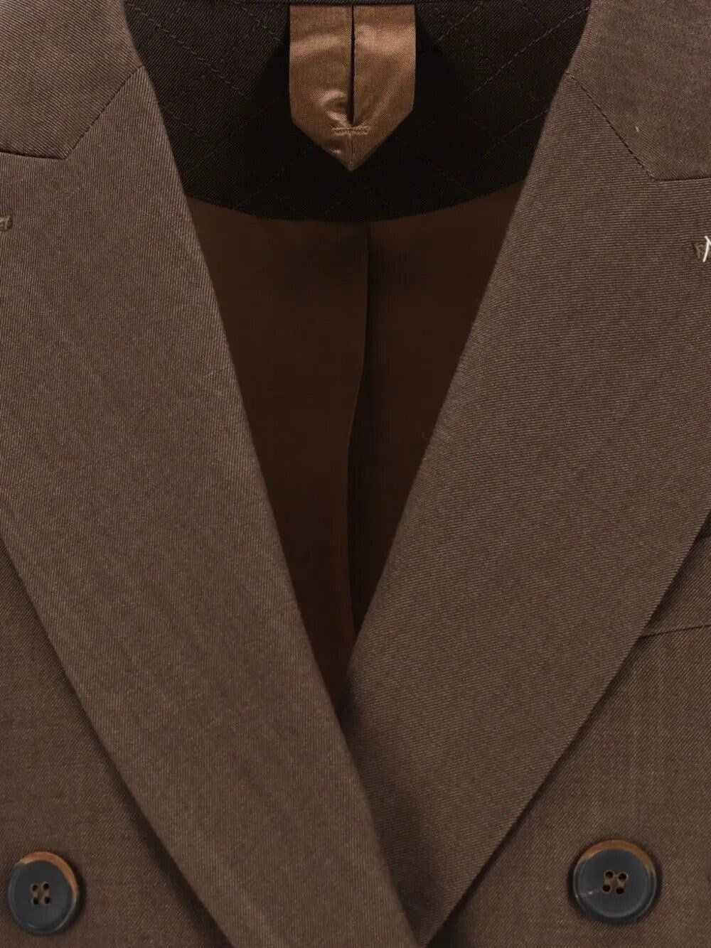 Max Mara Women Double-Breasted Wool Gabardine Blazer MAX MARA