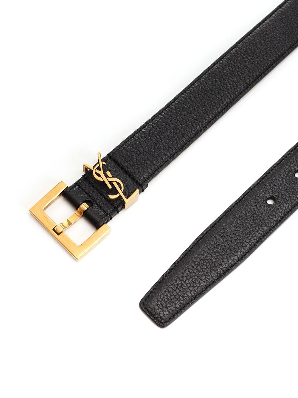 Saint Laurent Men "Cassandre" Belt" SAINT LAURENT