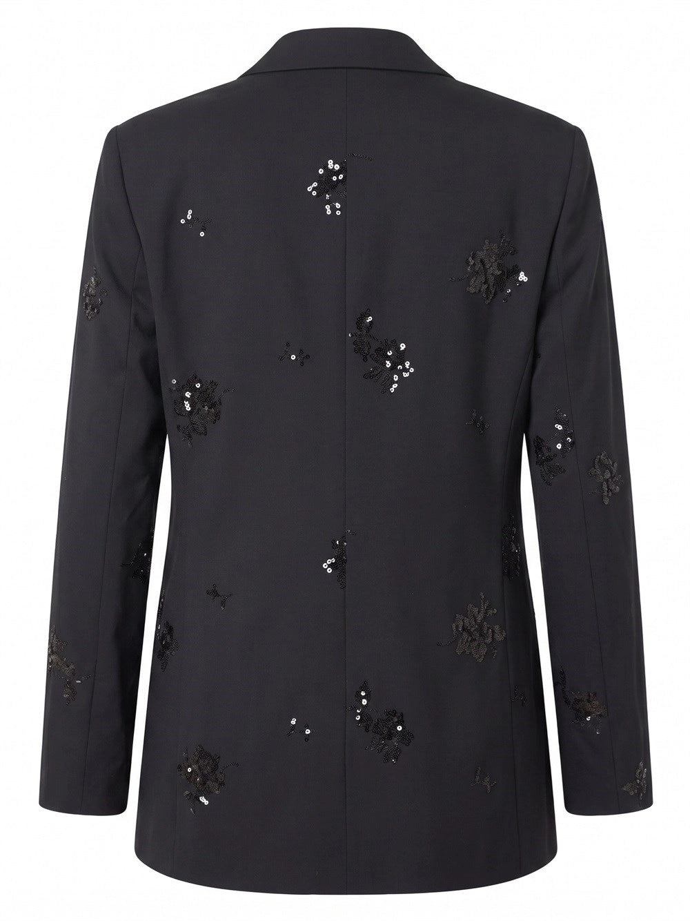 Nissa Women Sequin-Embellished Tailored Blazer NISSA