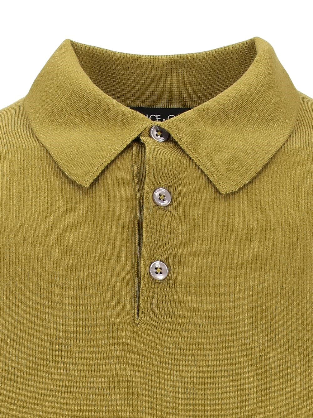 Dolce & Gabbana Men Cashmere Polo Shirt DOLCE & GABBANA