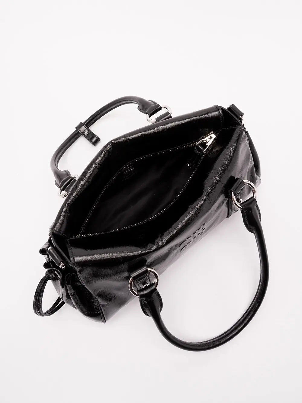 Miu Miu Women Shiny Leather Handbag MIU MIU