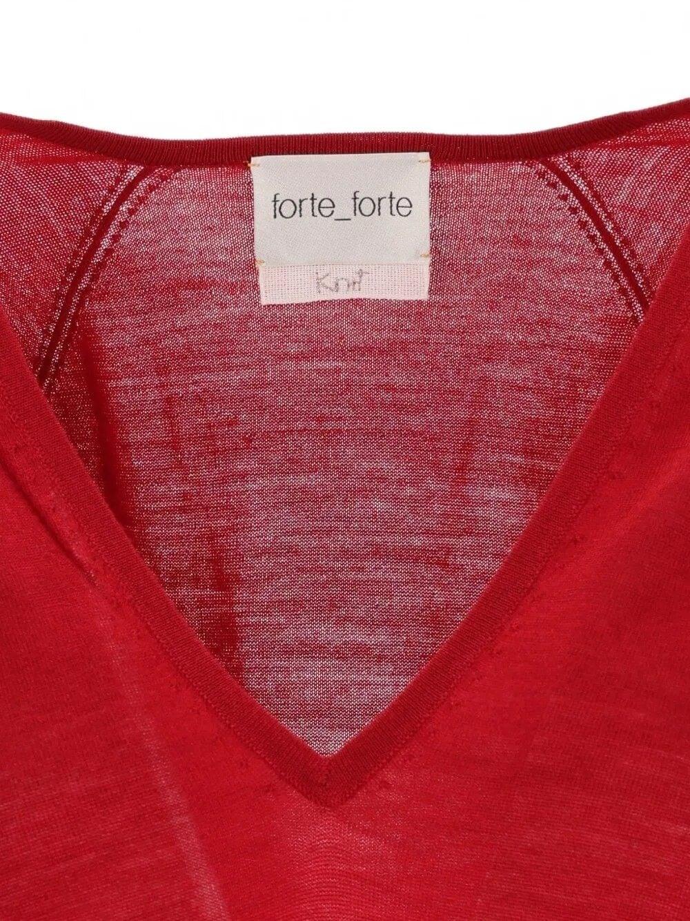 Forte_Forte Women V-Neck Sweater FORTE FORTE