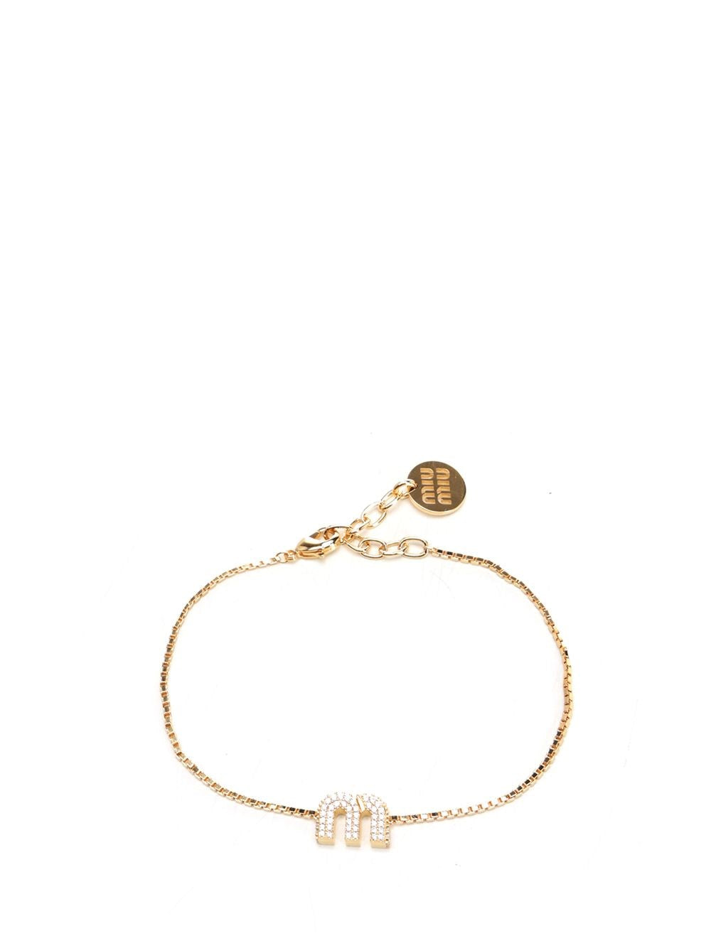 Miu Miu Women Bracelet With Logo MIU MIU