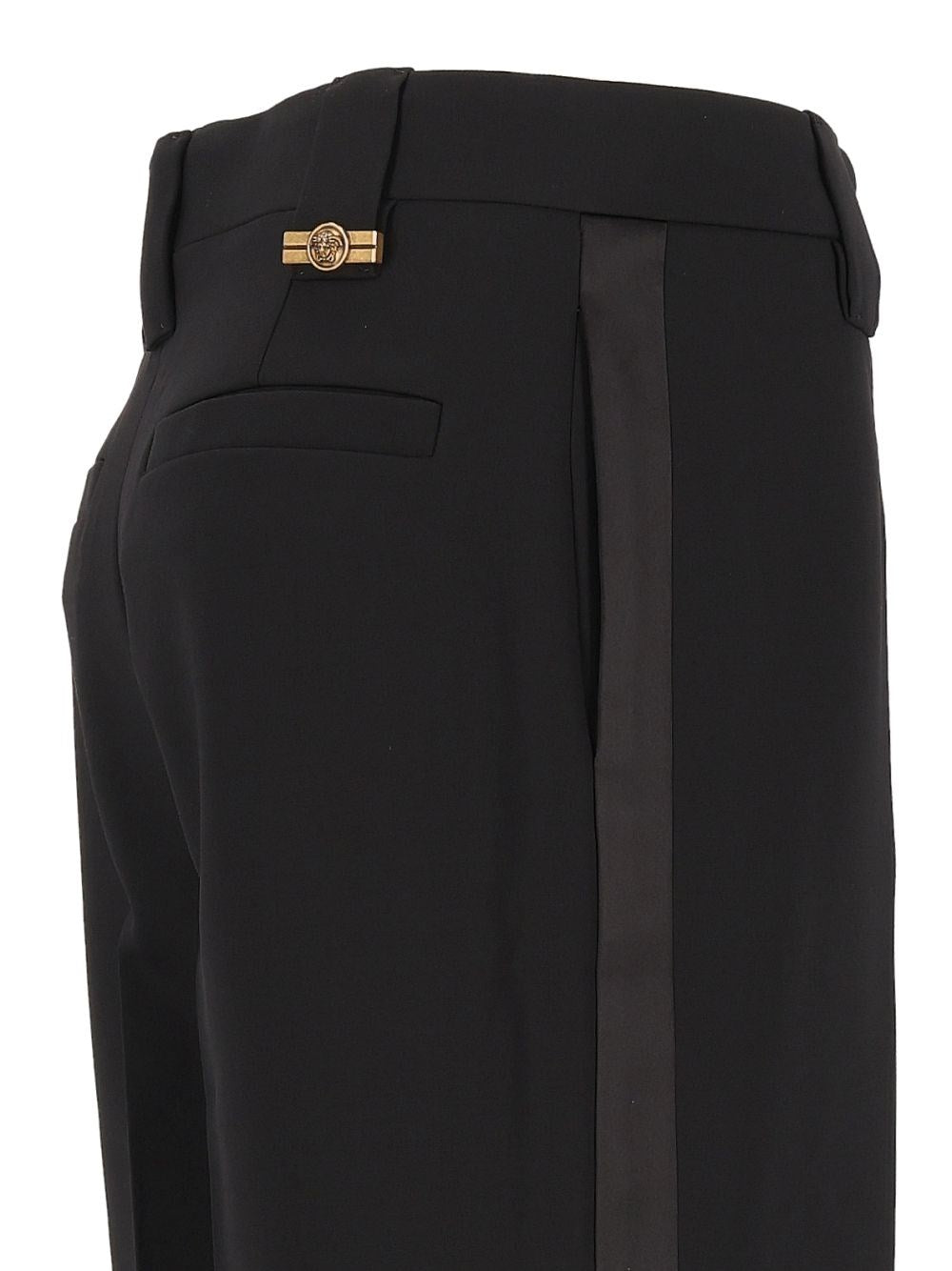 Versace Women Tailored Stretch Wool Trousers VERSACE