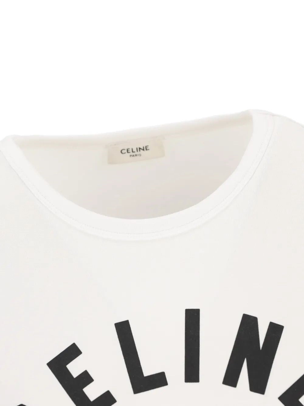 Celine Women Ribbed T-Shirt CELINE
