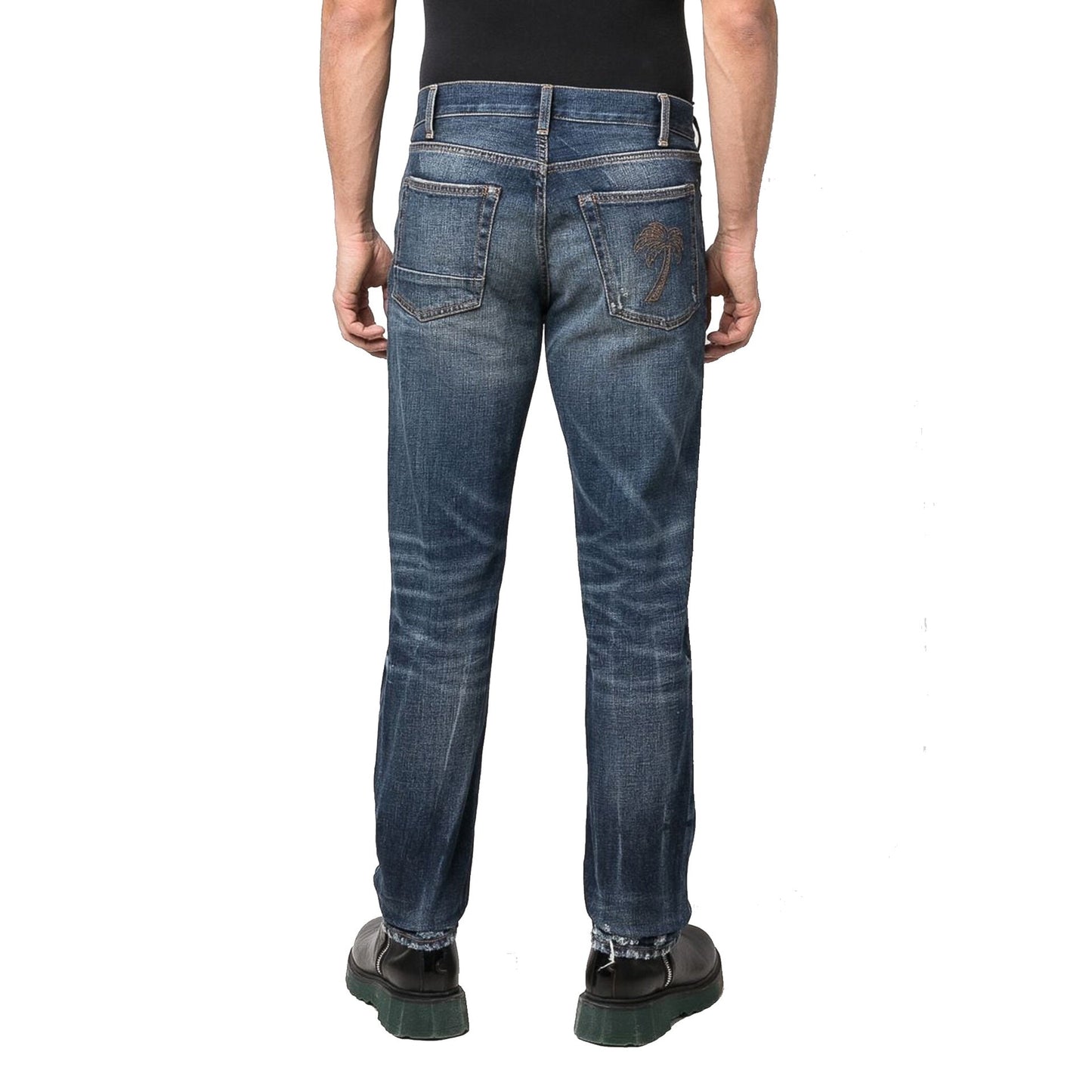 Palm Angels Jeans Men PALM ANGELS