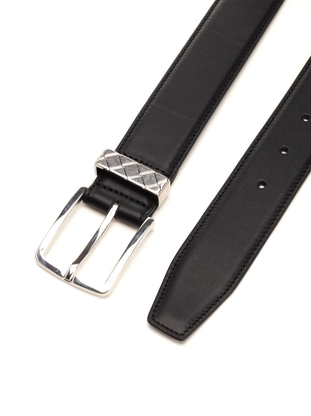 Bottega Veneta Men Intreccio "Loop" Belt BOTTEGA VENETA