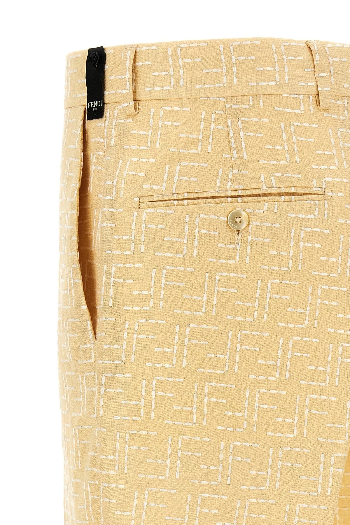 Fendi Men Bermuda Jacquard Ff FENDI