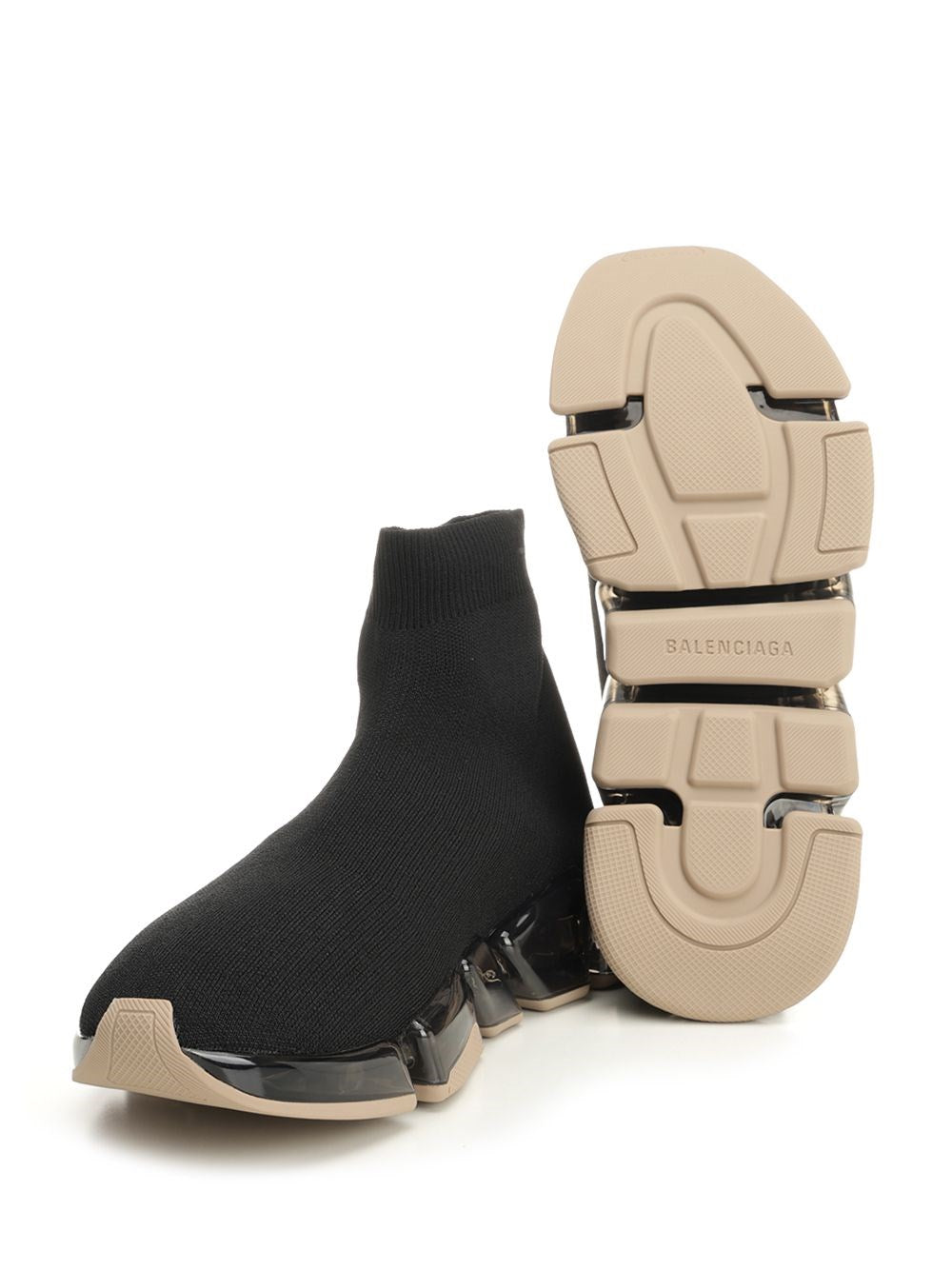 Balenciaga Men Speed 2.0 Full Clear Sole Sneaker BALENCIAGA