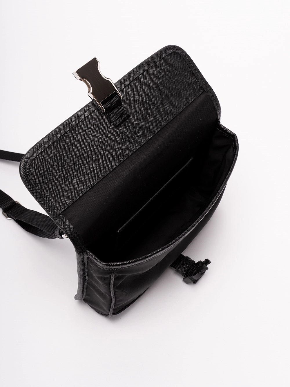 Prada Men Re-Nylon And Saffiano Leather Smartphone Case PRADA