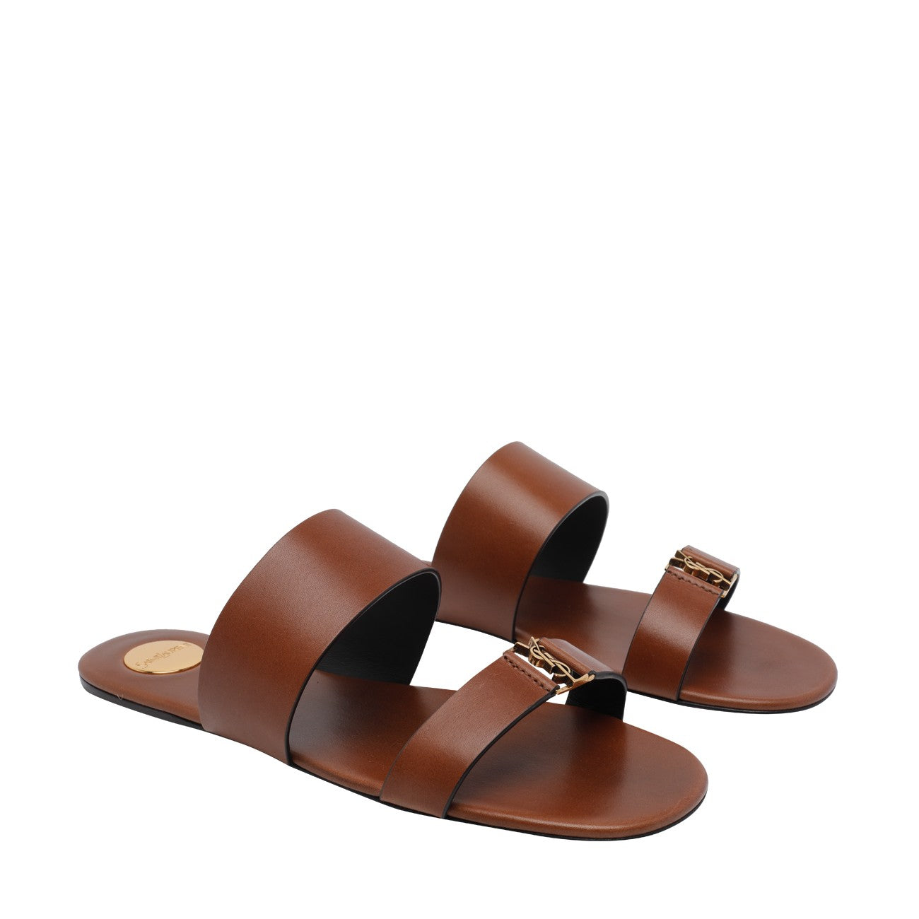 Saint Laurent Women Babylone Slides SAINT LAURENT