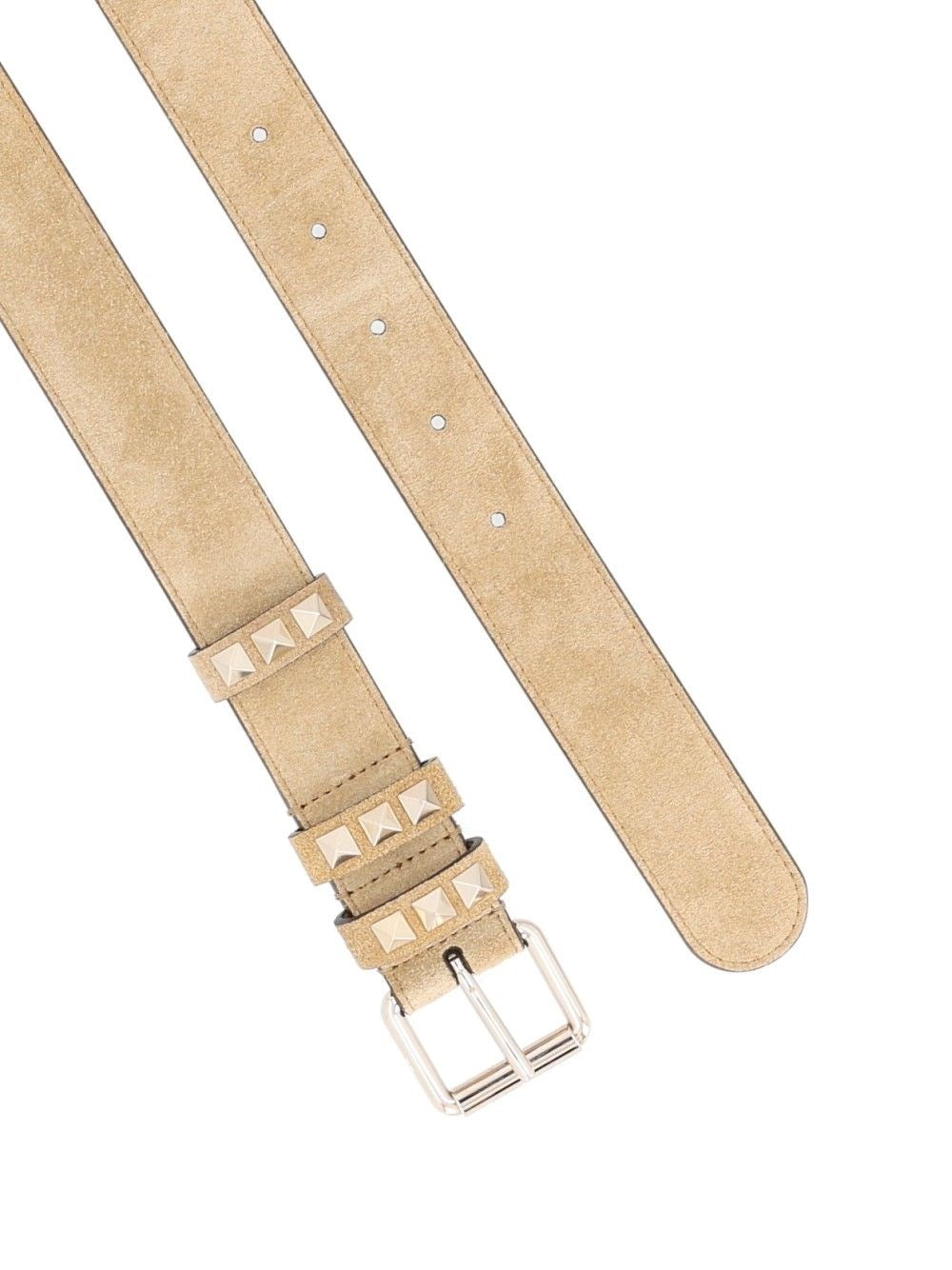 Valentino Garavani Women Rockstud Suede Belt VALENTINO GARAVANI