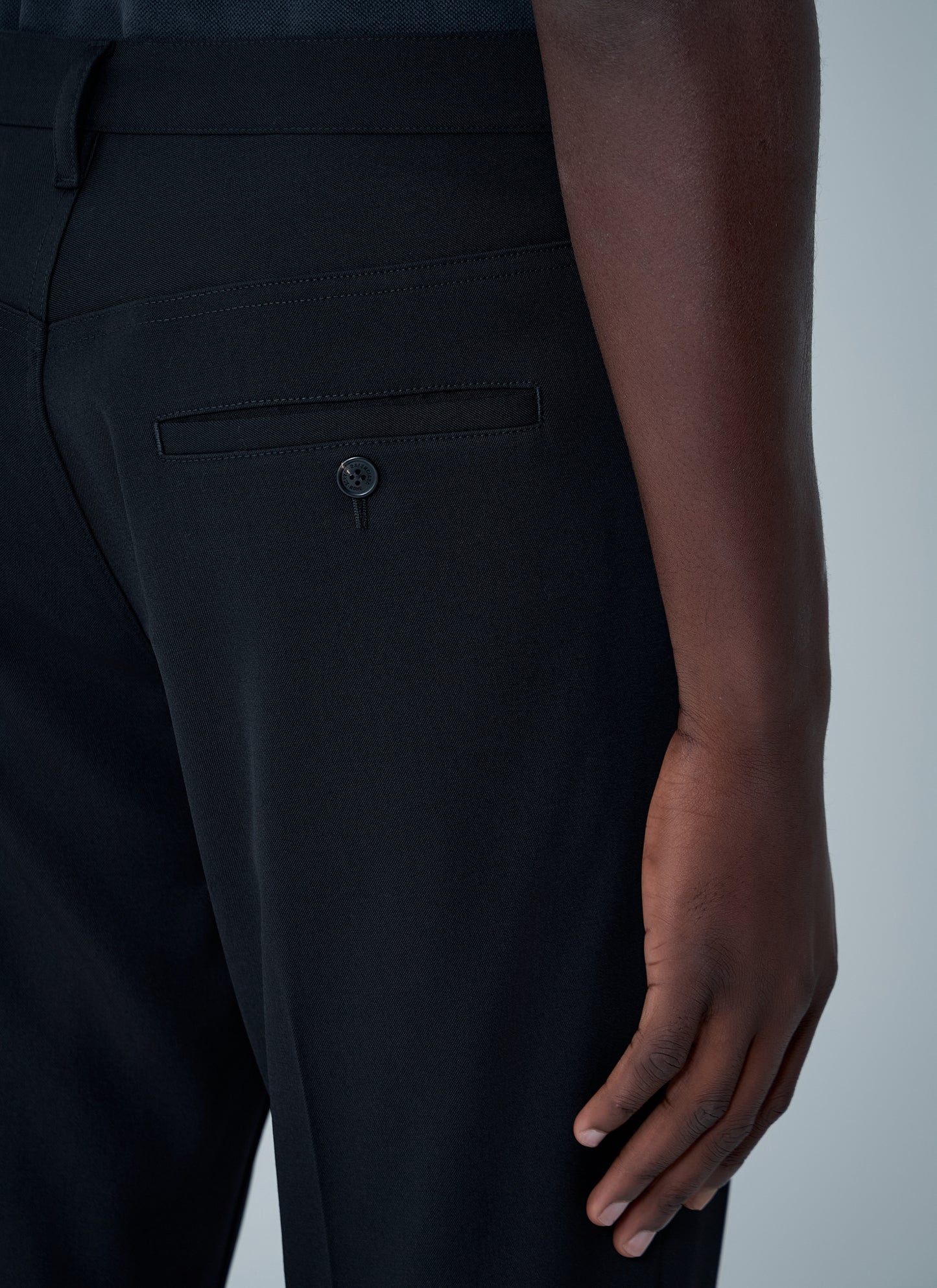 Balenciaga Men Tailored Wool-Blend Pants BALENCIAGA