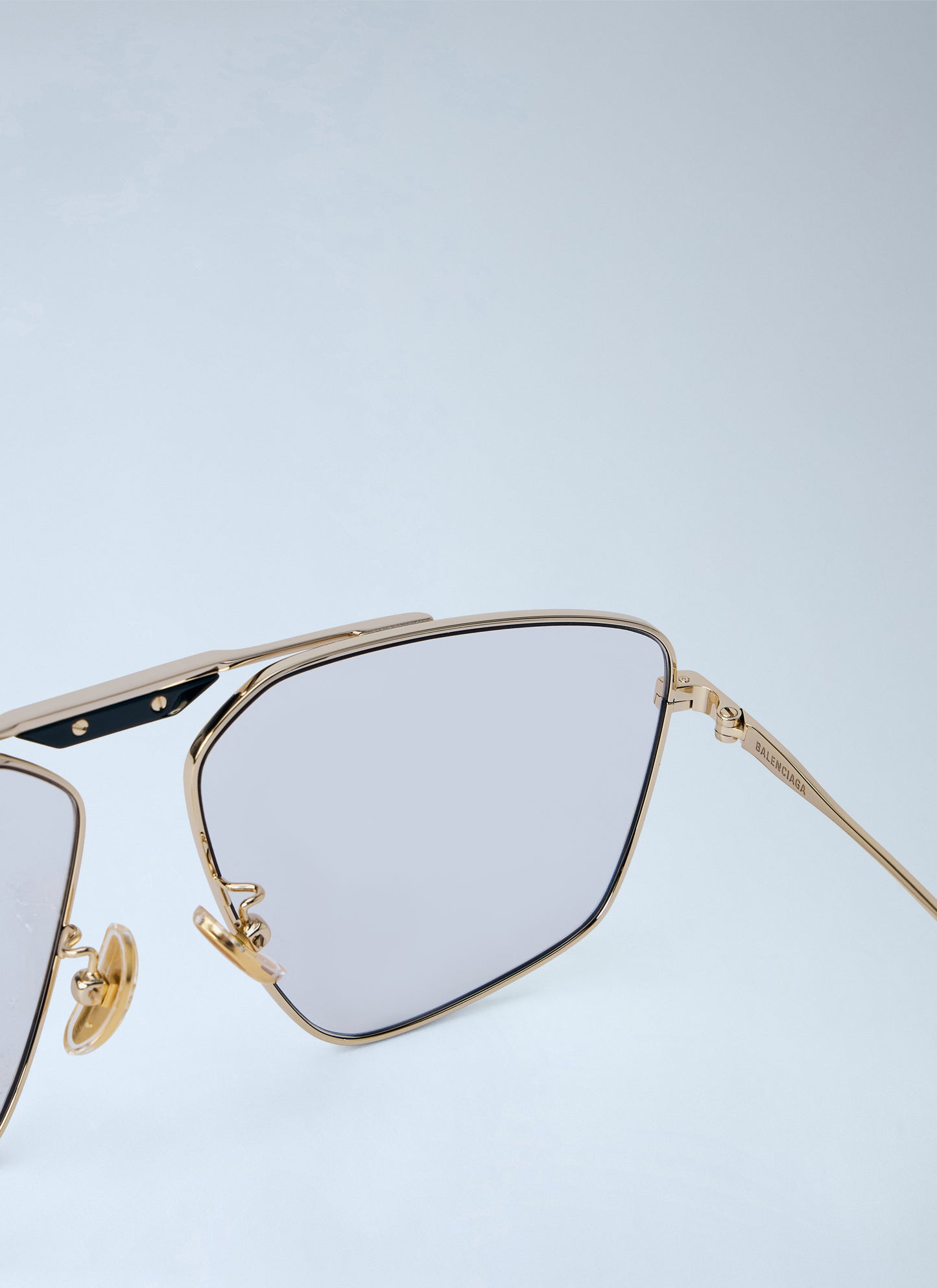 Balenciaga Men Tag 2.0 Navigator Sunglasses BALENCIAGA