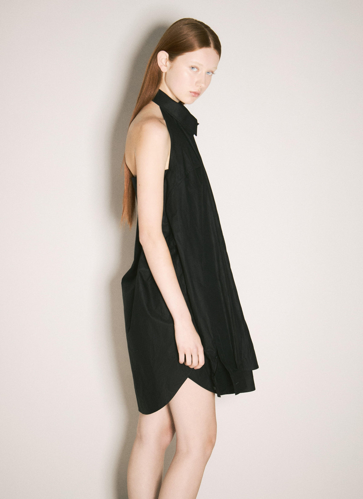 Balenciaga Women Suspended Shirt Dress BALENCIAGA
