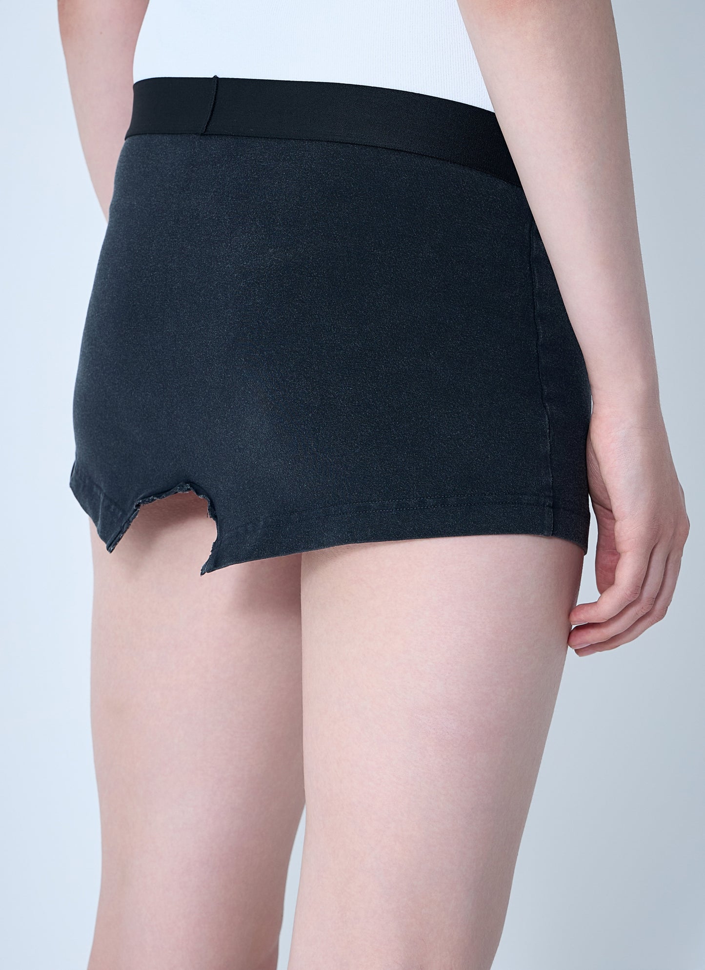 Balenciaga Women Cut-Off Brief Mini Skirt BALENCIAGA