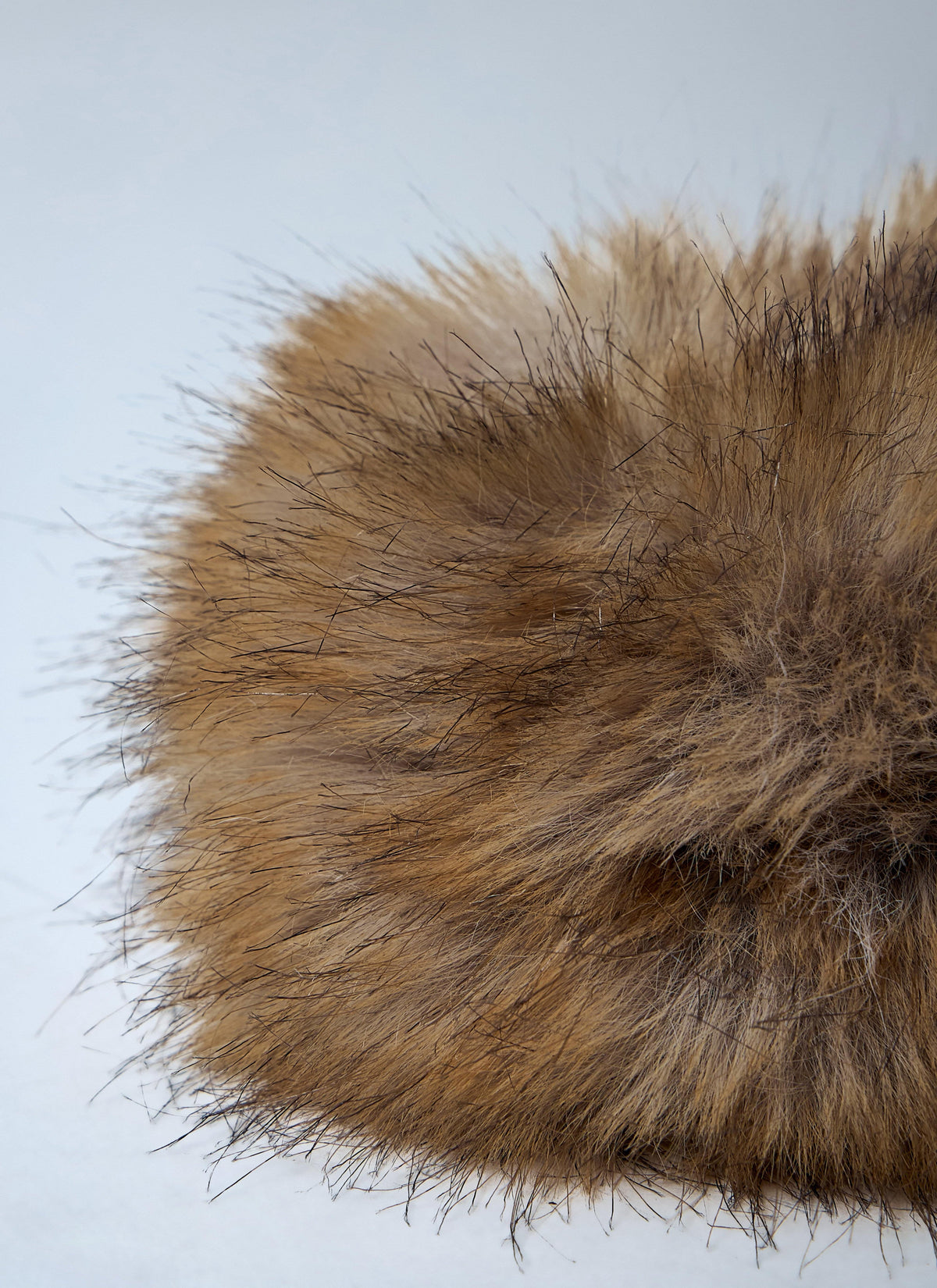 Balenciaga Women Faux Fur Hair Scrunchie BALENCIAGA