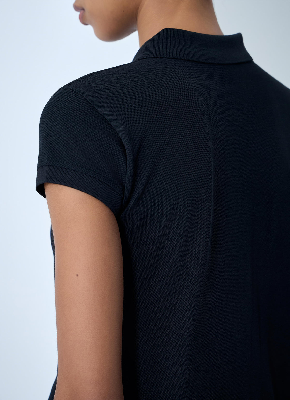 Balenciaga Women Cropped Polo Shirt BALENCIAGA