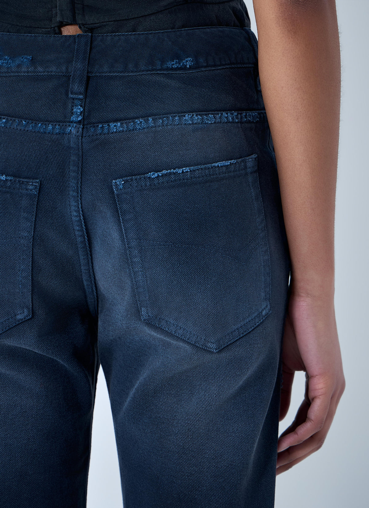 Balenciaga Women Curved Waist Jeans BALENCIAGA
