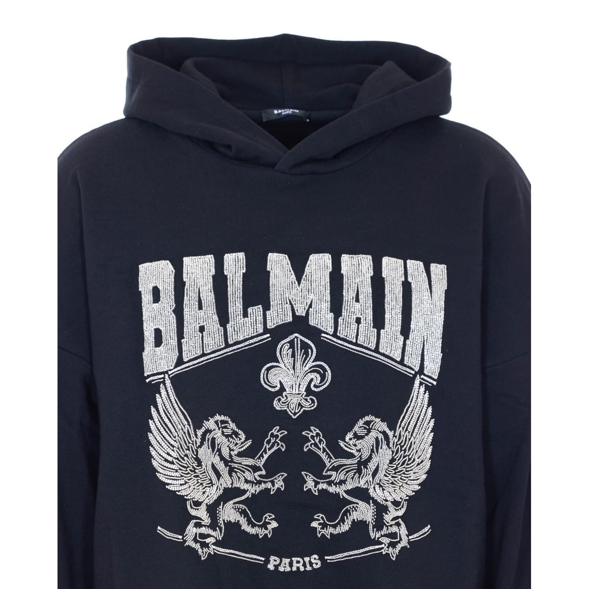 Balmain Men Balmain Crystal Hoodie BALMAIN