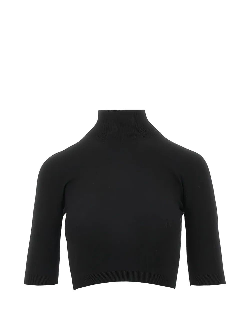 Max Mara Women Stretch Viscose Crop Turtleneck MAX MARA
