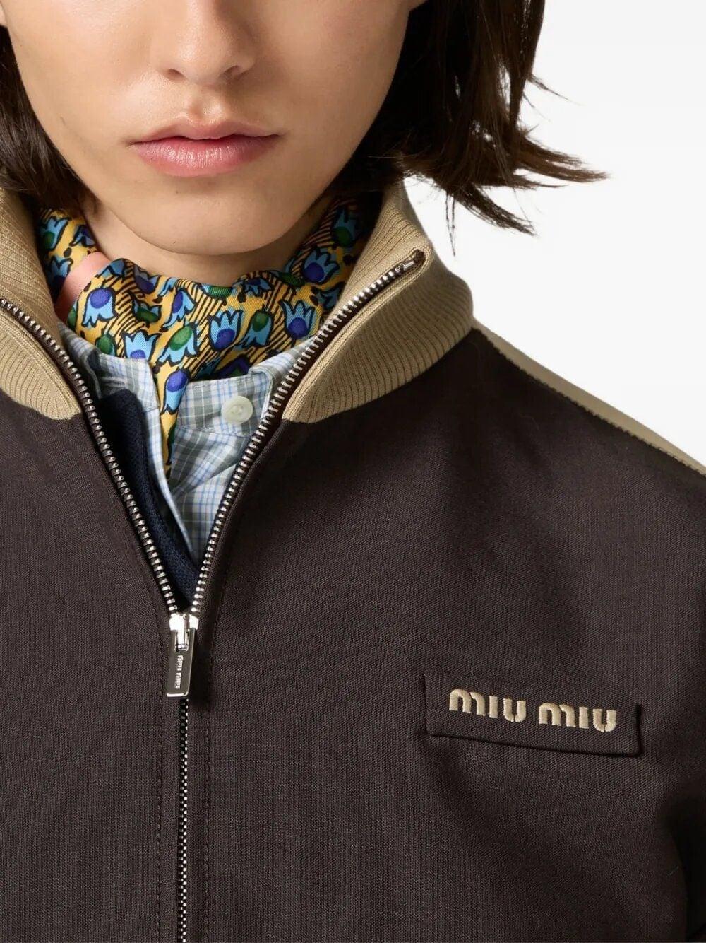 Miu Miu Women Blouson In Kid Mohair MIU MIU