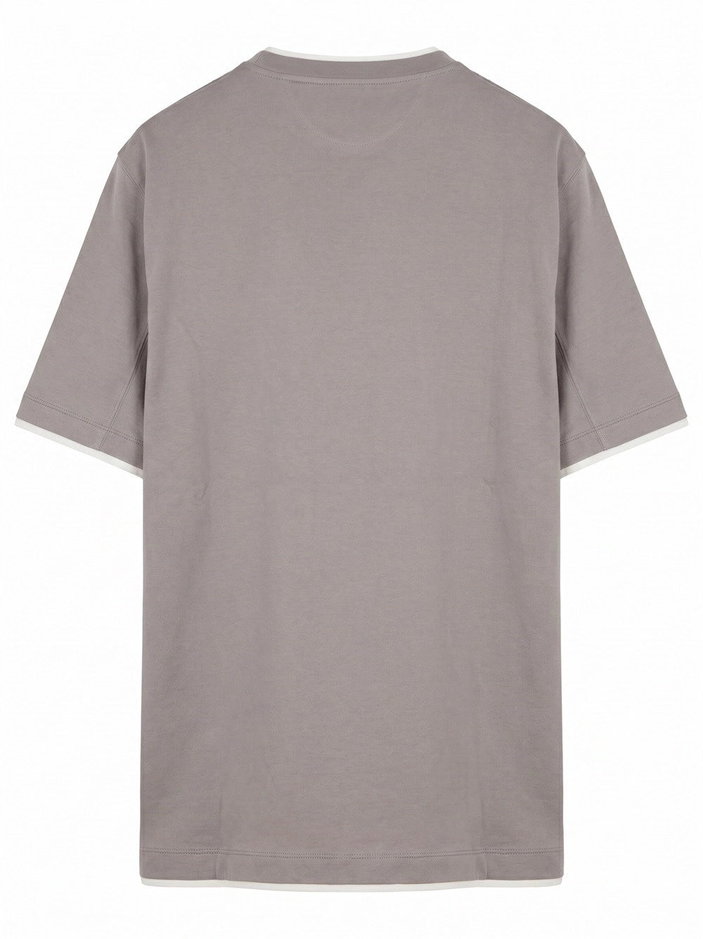 Brunello Cucinelli Men T-Shirt With Faux-Layering BRUNELLO CUCINELLI
