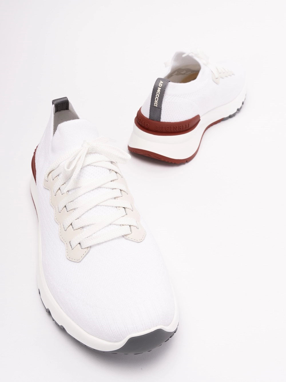 Brunello Cucinelli Men Knit Sneakers BRUNELLO CUCINELLI