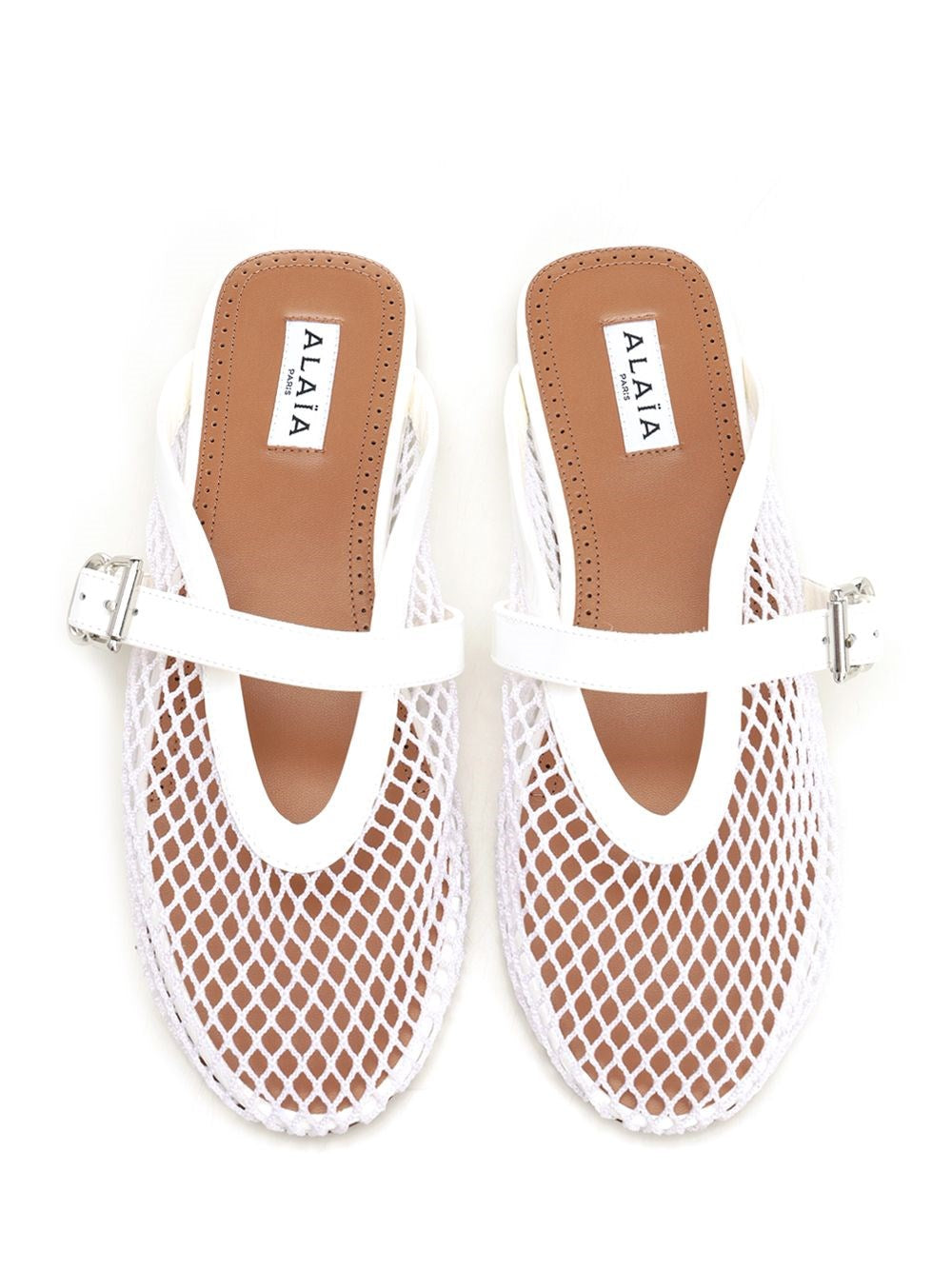 Alaïa Women Flat Mesh Mule ALAIA