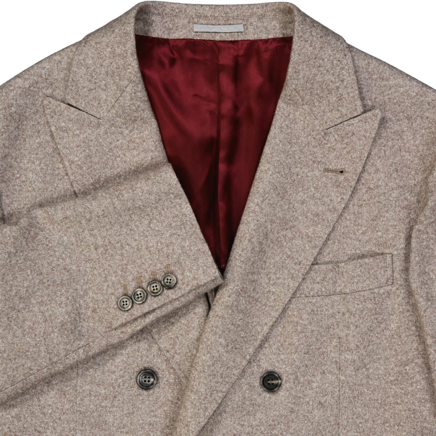 Brunello Cucinelli Double-Breasted Wool Jacket Men BRUNELLO CUCINELLI