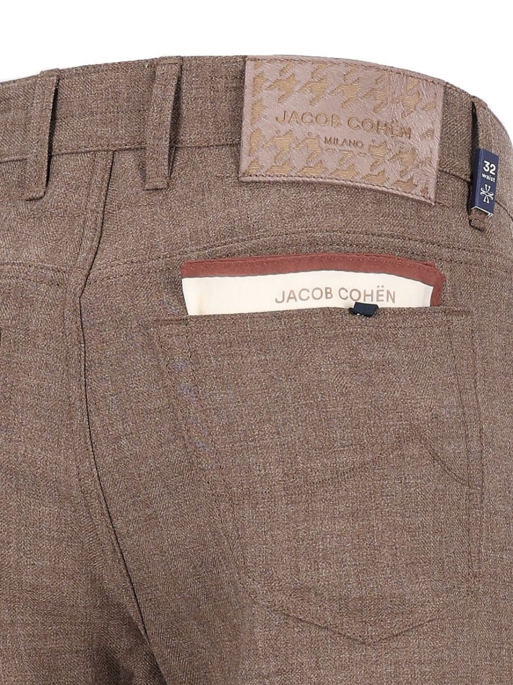 Jacob Cohen Men "Bard" Slim-Fit Virgin Wool Trousers JACOB COHEN
