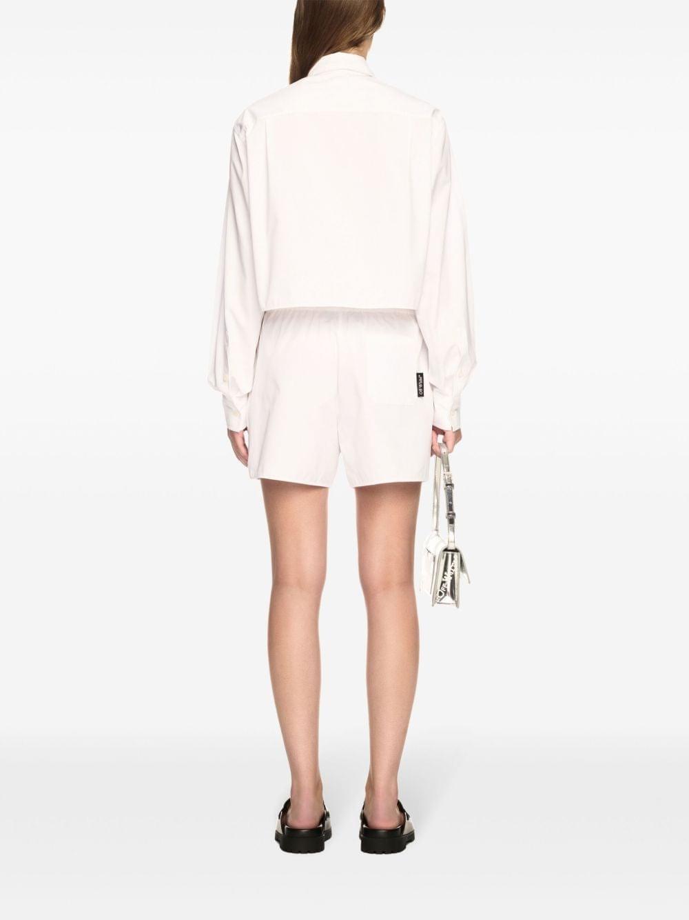 Off-White Women Popeline Shorts OFF-WHITE