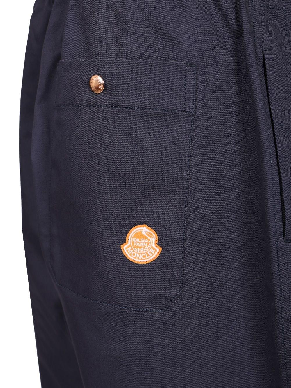 Moncler Genius Men Cotton Gabardine Trousers MONCLER GENIUS