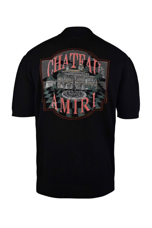 Amiri Men Crochet Oversized Shirt AMIRI