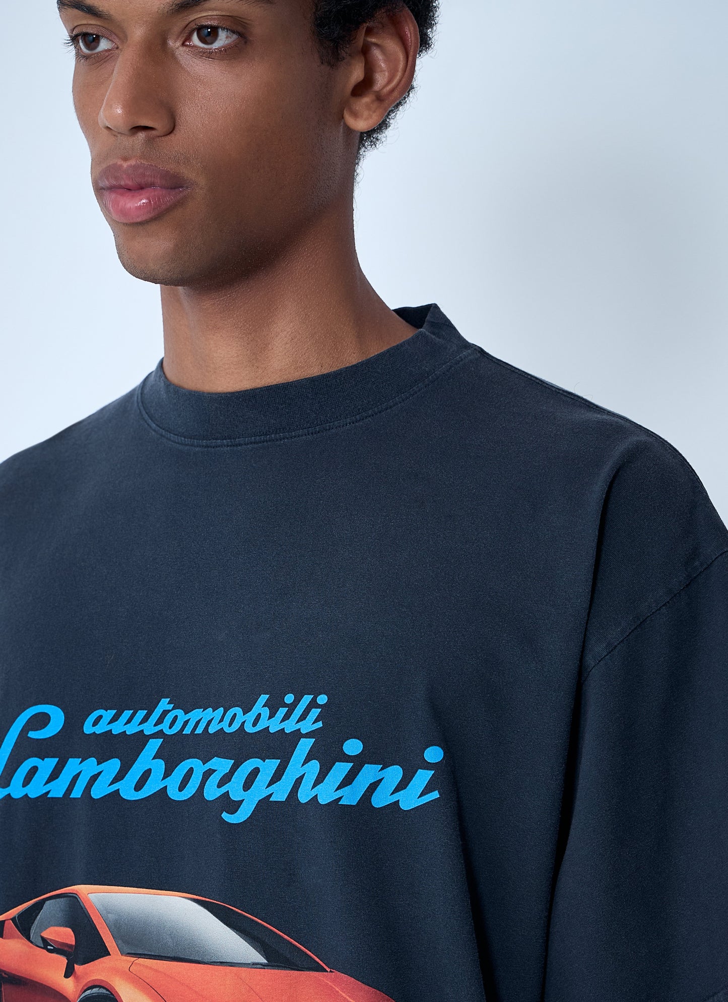 Balenciaga X Lamborghini Men Automobili Lamborghini T-Shirt Balenciaga x Lamborghini